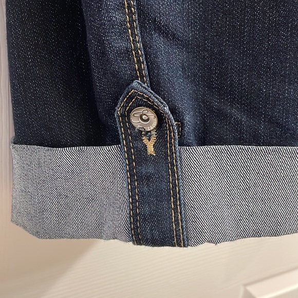 STYLE & Co Denim Bermuda Shorts  Womens Size 20W - Picture 5 of 6